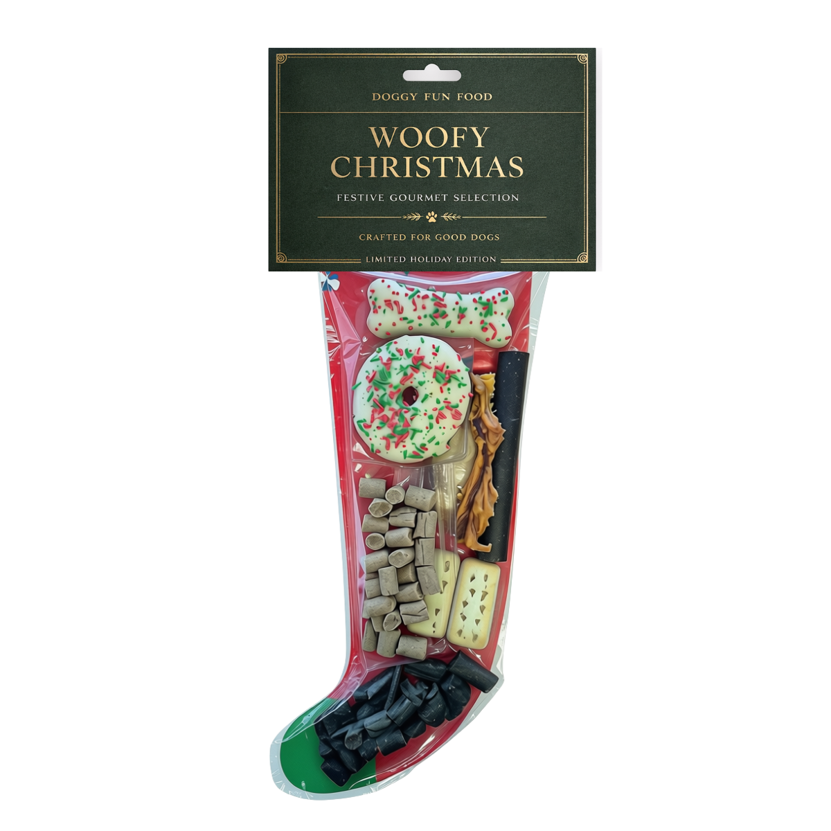 Woofy Christmas Stocking