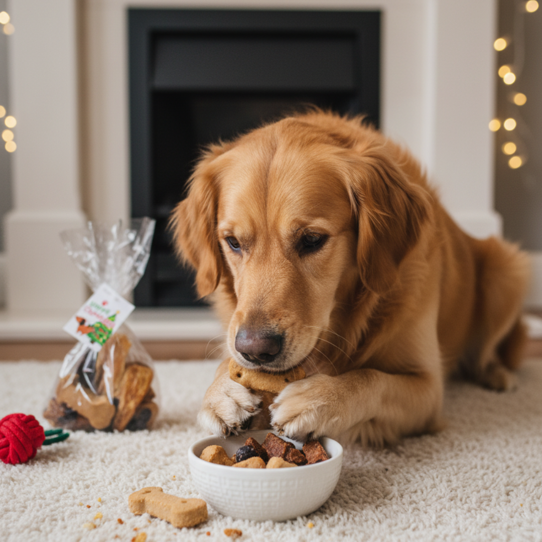 Christmas Dog Savoury Treats Gift - Naughty but Nice Savoury | Premium Natural Treats Australia
