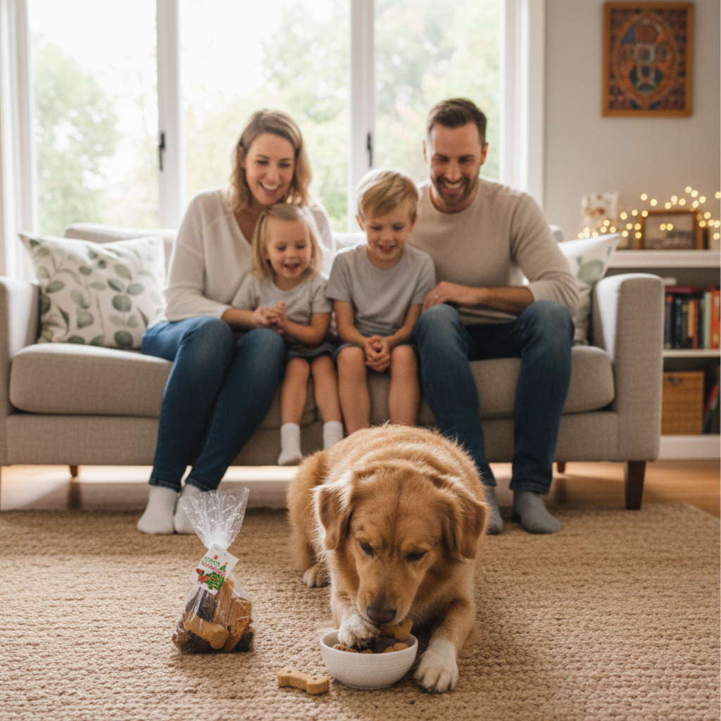 Christmas Dog Savoury Treats Gift - Naughty but Nice Savoury | Premium Natural Treats Australia