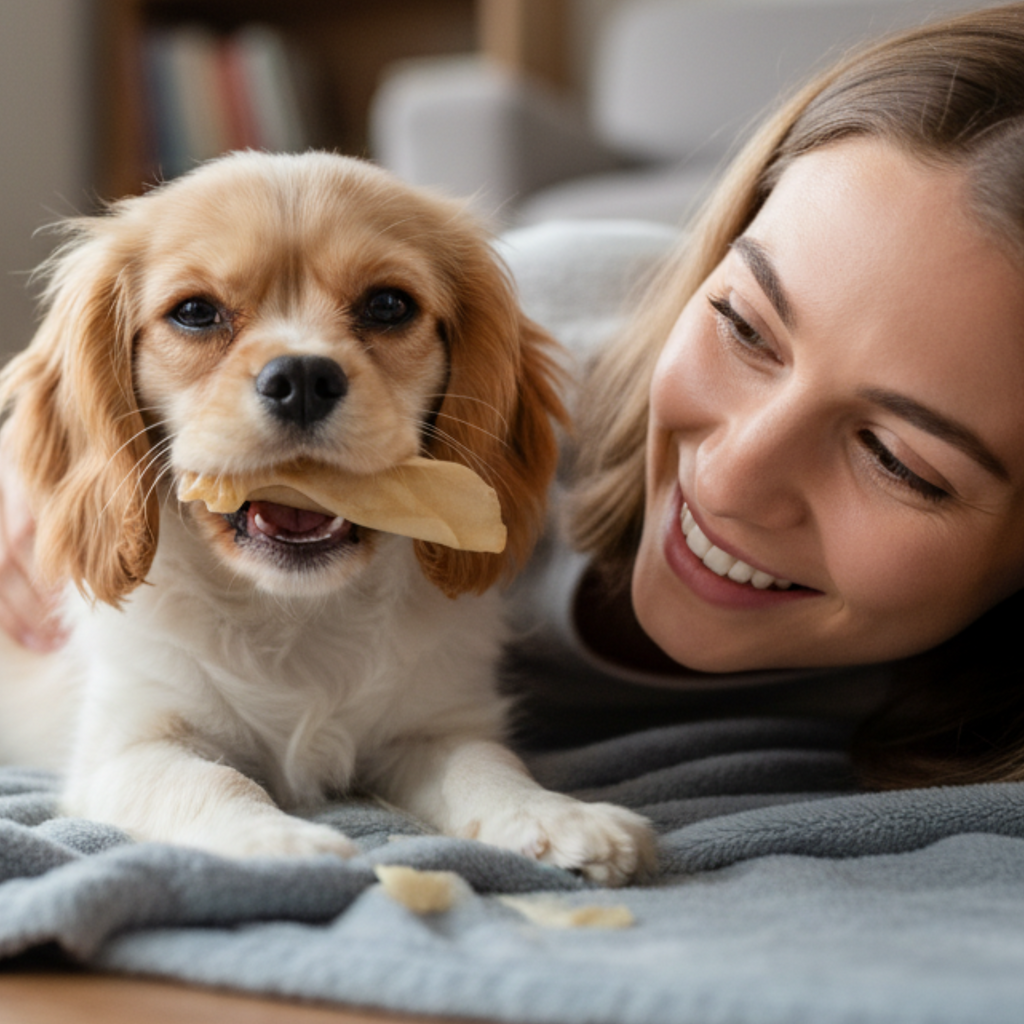 AUSSIE LAMB EARS FOR DOGS – Hypoallergenic, Low-Fat, Sensitive Tummy Chew – Air Dried, Dental Support, Grain Free - Made in Australia