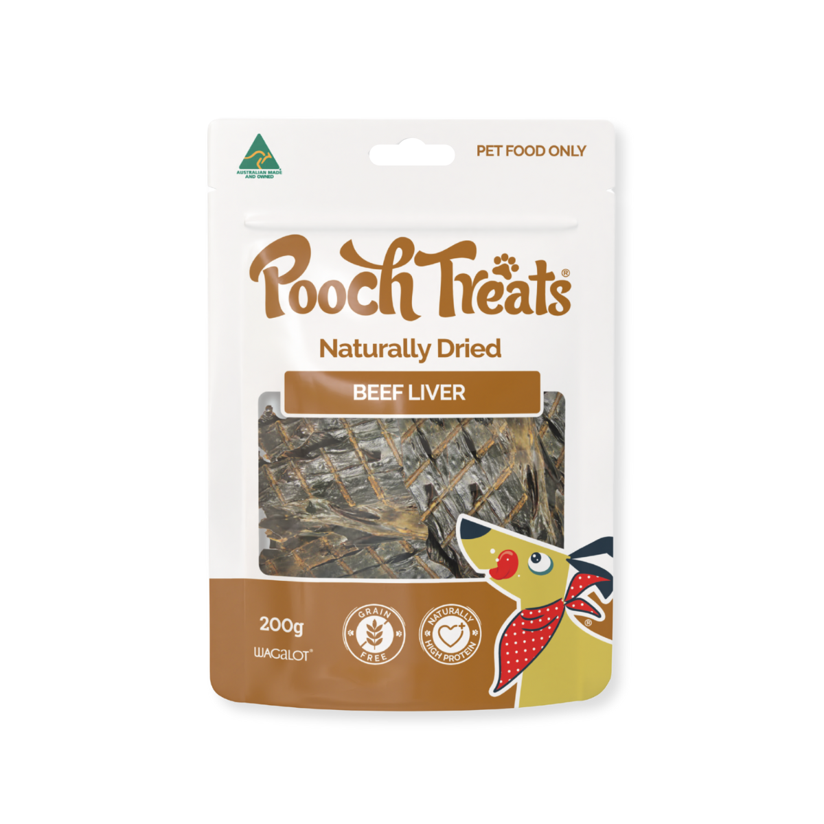 🎁 AUSSIE BEEF LIVER - Training Powerhouse Treats (58% Protein, Iron-Rich) - Breaks Into Perfect Bite-Sized Pieces - Product of Australia (100% off)