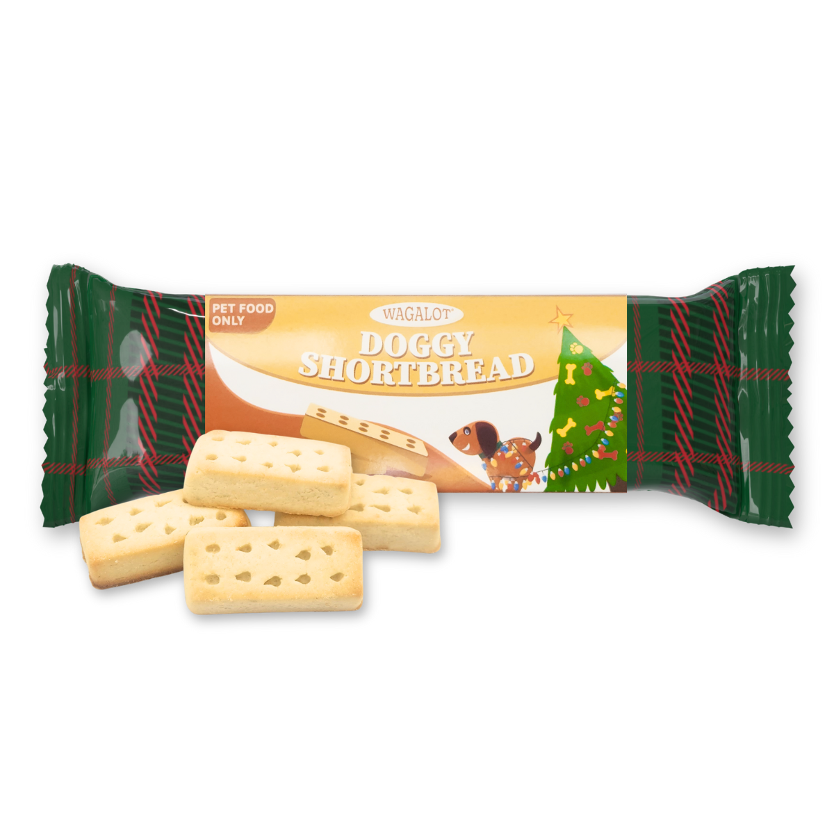 Woofy Christmas Doggy Shortbread
