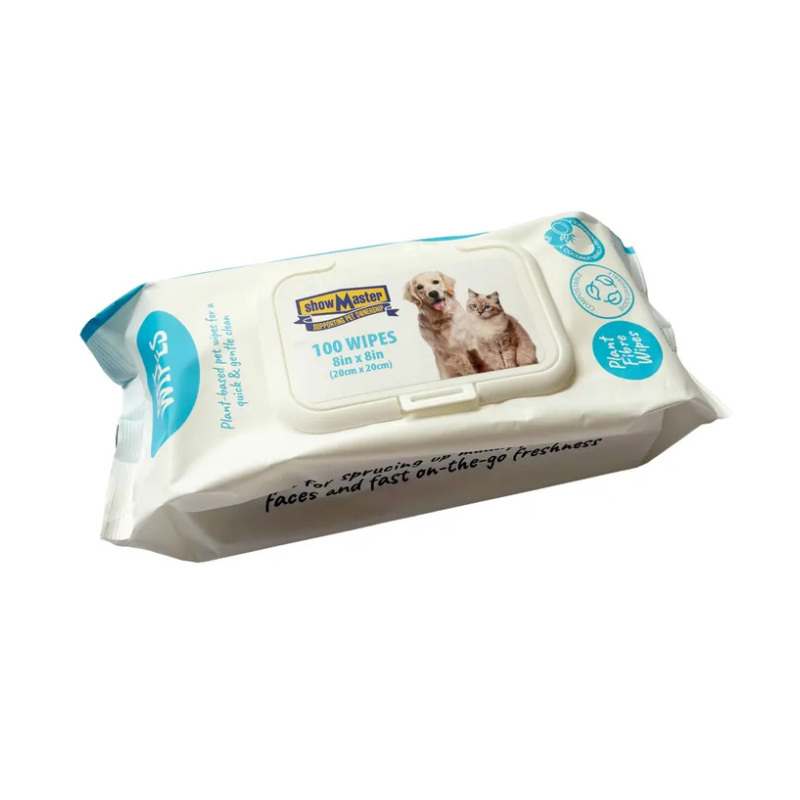 Showmaster Pet Wipes 100pc