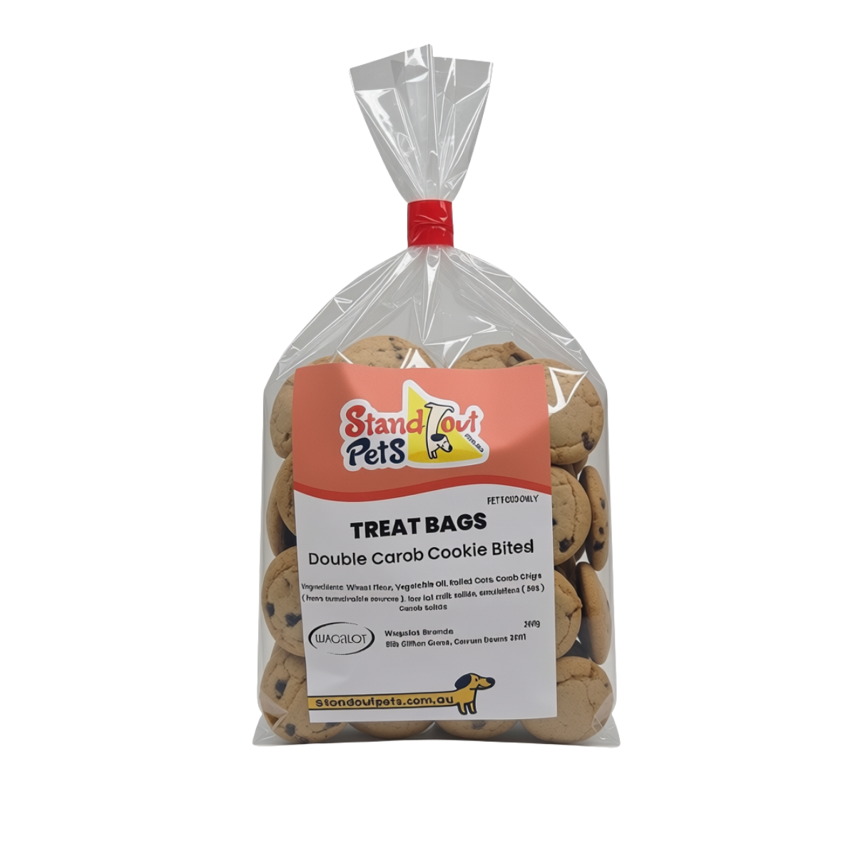 Treat Bags Double Carob Chip Bites 200g