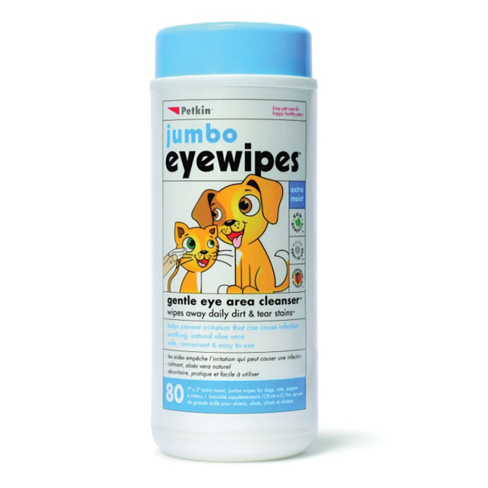 Jumbo Eye Wipes 80pk