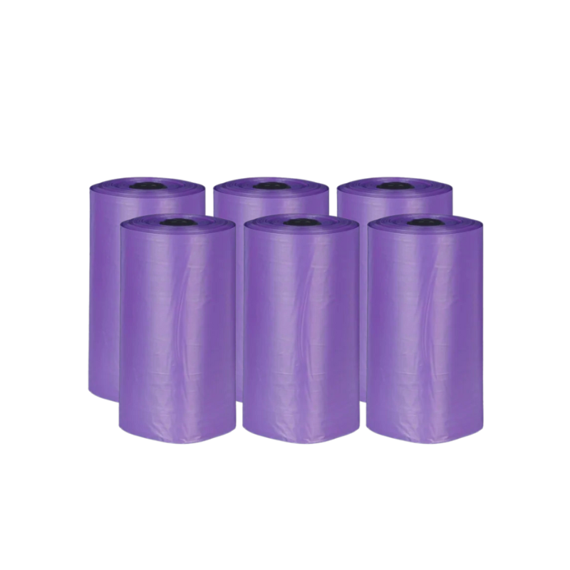 Purple Waste Bags